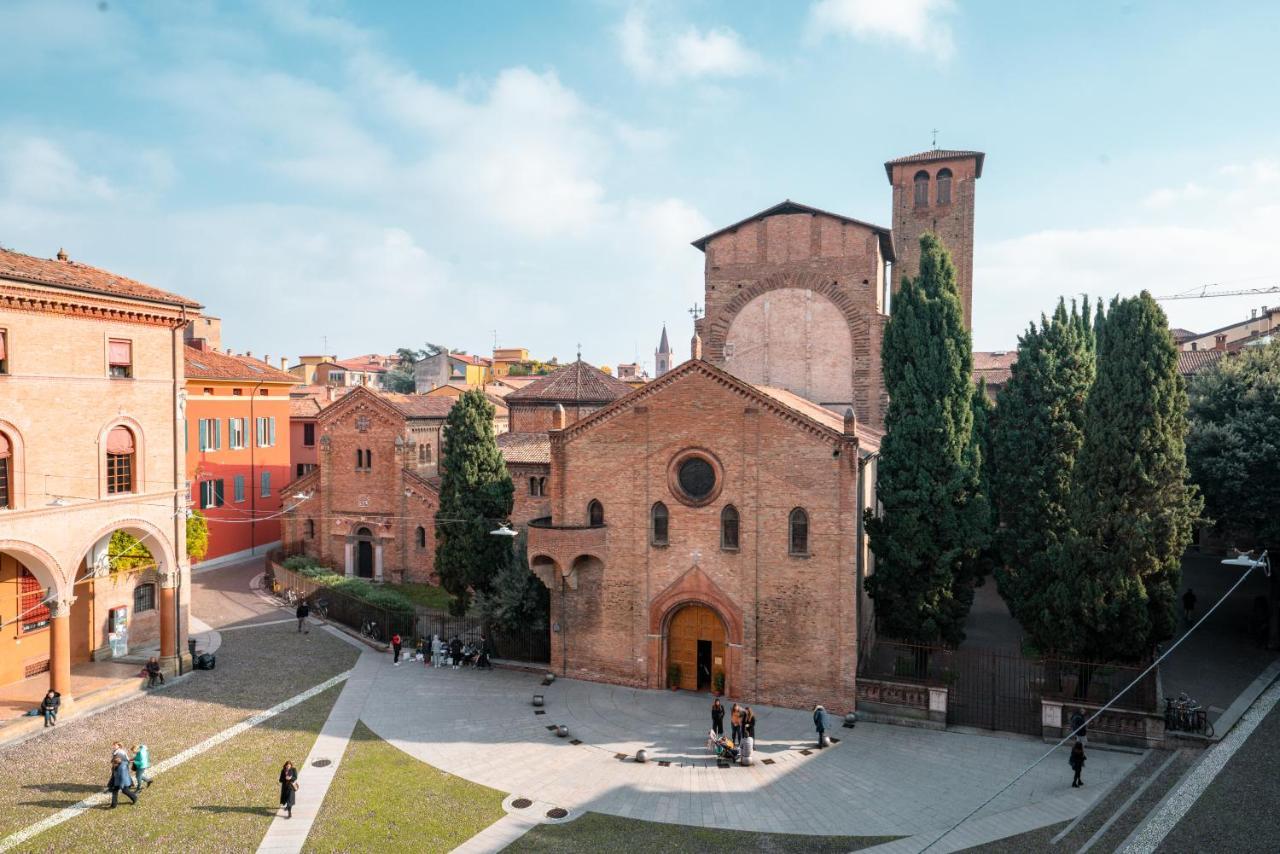 Piazza Santo Stefano Con Vista Apartman Bologna Kültér fotó